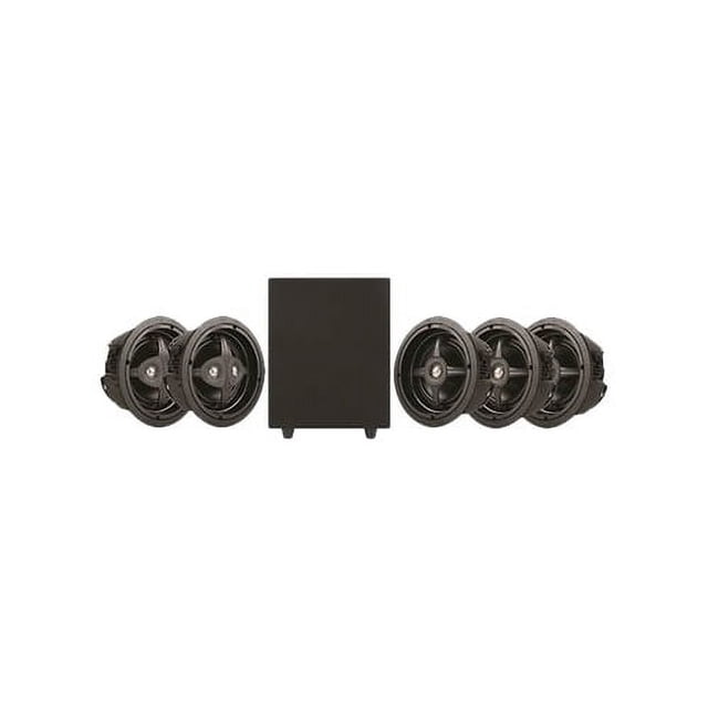 Sonance MAG5.1R Mag Series 5.1-Ch In-Ceiling Surround Sound Speaker System, 6.5", Paintable White – OPEN BOX – Tested & Guaranteed