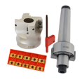thumbnail image 3 of Langgg Support d'Outil de Fraisage MT3 FMB22 + Coupeur APMT1604 400R + Inserts 10 Pcs Fraisage, 3 of 6
