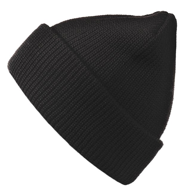Bangcool Bonnet à Revers Côtelé Classique Couleur Unie pour Hommes Femmes