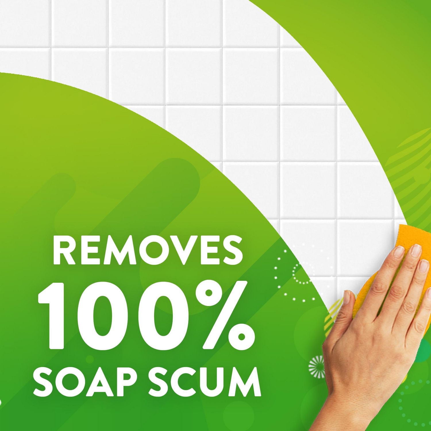 Facing Name Scrubbing Bubbles Désinfectant Chasseur de saleté de salle de bain, parfum Agrumes, 3,8 L