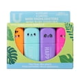 thumbnail image 1 of Surligneurs mini U Style, 4 pièces, Oursons de la jungle, 1 of 4
