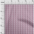 thumbnail image 2 of oneOone Coton Tissu Violet Robe Géométrique Asiatique Tissu Imprimé par la Cour 42 Pouces de Large, 2 of 4