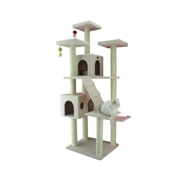 Armarkat Classic Arbre à Chat 36 x 31 x 77 - Ivoire