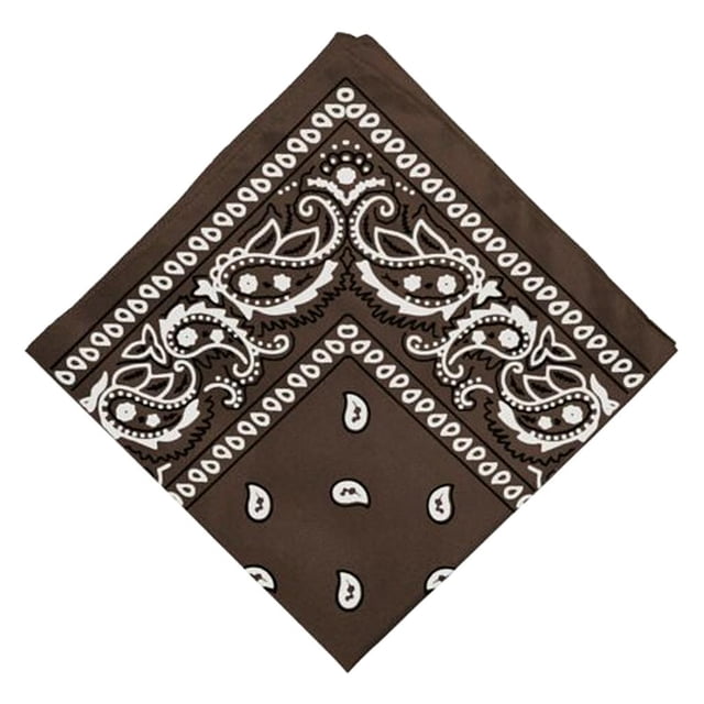 Unisex Bandana Headscarf Neck Scarf Scarf Biker Scarf Motorcycle Coffee, Inch