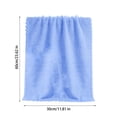 thumbnail image 3 of pstuiky Velvet Face Towel Soft & Absorbent Facial Cloth for Gentle Cleansing Solid Color Bath Towel for Daily Skincare Routine, 3 of 4
