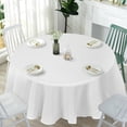 thumbnail image 3 of Costway 10 pcs 120" Round Tablecloth Polyester For Home Wedding Restaurant Party, 3 of 9