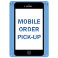 thumbnail image 1 of SignMission OS-NS-P-1824-25524 Panneau d'Avis - Ramassage de Commandes Mobiles, 1 of 1