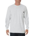 thumbnail image 3 of Dickies T-Shirt à Manches Longues pour Homme, Col Ras du Cou, Poids Lourd, 3X, Gris Cendre, 3 of 4