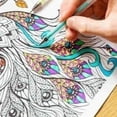 thumbnail image 3 of Musbetu 12/24/36/48/100Pcs Multicolor 1mm Writing Painting Gel Pen Replaceable Refills, 3 of 7