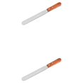 thumbnail image 1 of mmirethe Frosting Spatula Multifunctional Tool For Cake Decoration Multifunction Best Helper Offset Spatula Straight knife 8in 2Set, 1 of 6