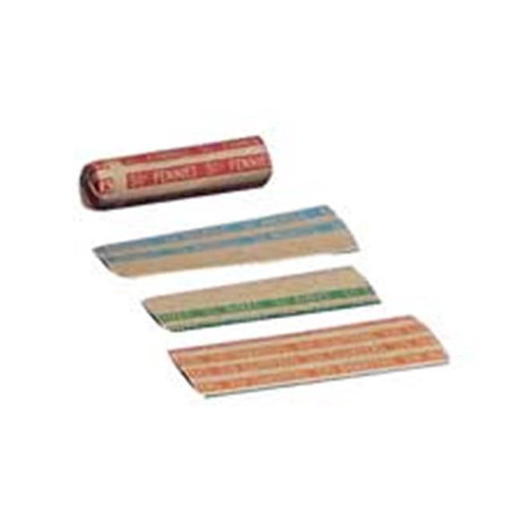 Sparco Products Coin Wrapper- 60 lb.- Quarters- 10.00- Orange