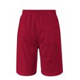 thumbnail image 3 of Plebaso Mens Casual Shorts Drawstring Loose Summer Shorts Solid Color Breathable Beach Vacation Shorts, 3 of 6