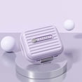 thumbnail image 4 of FHBVT Safe Portable Medication Organizer 7 Days 3 Meals a Day Pill Reminder Box Compact Mini Candy Size for Travel Daily Use Elderly Adults Medication Management Small Pill Dispenser Storage Box, 4 of 4
