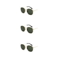 thumbnail image 1 of relayinert Fashionable Polarized Lens Small Square For Trendy Style Materials gold  blackish green 3Set, 1 of 6