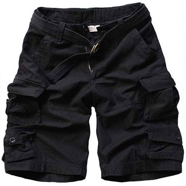 OmicGot SHORTS CARGO pour Hommes d'Été Chauds de Haute Qualité à Multiples Poches