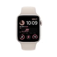 thumbnail image 2 of Apple Watch SE (2nd Gen) [GPS + Cellular 44mm] Smart Watch w/Starlight Aluminum Case & Starlight Sport Band - S/M., 2 of 7