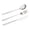 SL, variant on TopLLC Kitchen Gadgets Stainless Steel Knife Fork And Spoon Western Style Steak Fork Set Household Stainless Steel Spoon European Style Dinner Knife Three Piece Set Stainless Steel Cutlery