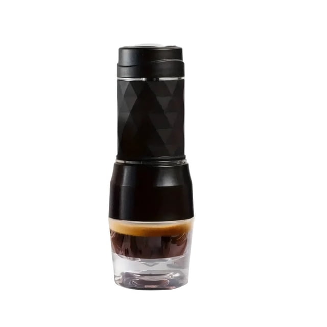 Portable Espresso Machine, Mini Coffee Maker Using Capsule&Ground Coffee, Handy Espresso Maker For Travel Camping Outdoor , Removable Reservoir