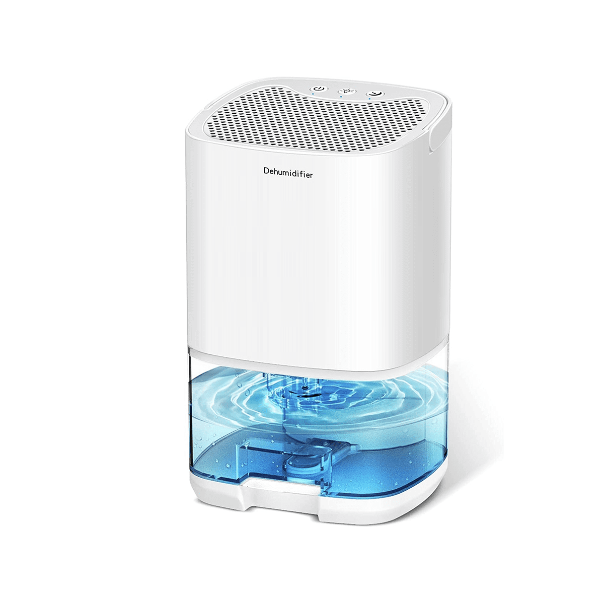 Dehumidifier, Dehumidifiers 35Oz Dehumidifier for Bathroom 2500 Feet(280 Sq Ft) US Plug,1 x dehumidifier,White