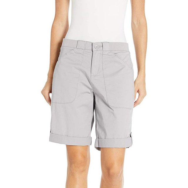 Womens Comfy Summer Shorts Drawstring Elastic Waist Pockets Casual Beach Pants