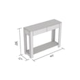 thumbnail image 3 of Safdie & Co. Table Console 40" Cappuccino Avec 2 Tiroirs, 1 Étagère, 3 of 4