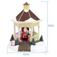 thumbnail image 2 of Santa Gazebo Light-up Multi-Color Christmas Village Accessory Indoor Decor, 6.5" Height, Holiday Time, 2 of 6