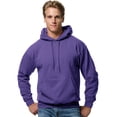 thumbnail image 1 of Hanes Mens ComfortBlend EcoSmart Pullover Hoodie Sweatshirt, M, Purple, 1 of 3