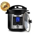 thumbnail image 1 of Megachef  6 qt. Electric Digital Pressure Cooker with Lid, Stainless Steel, 1 of 1