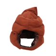 thumbnail image 4 of Esquirla Cosplay Poop Hat Cartoon Gift Poop Shaped Hat for Holiday Birthday Halloween, 4 of 8