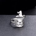 thumbnail image 1 of Halloween Clearance! Cute Halloween Ghost Witch Finger Ring Open Rings Party Cosplay Jewelry  Halloween Decorations for Home, 1 of 2