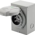 thumbnail image 2 of tredstone RV Power Outlet Panel Box Electrical Receptacle Panel 30Amp NEMA L14 30, 2 of 5
