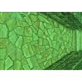 thumbnail image 1 of Ahgly Company Machine Washable Indoor Rectangle Transitional Green Area Rugs, 2' x 4', 1 of 7