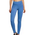 thumbnail image 1 of Gravity Threads Womens Cotton Leggings - Peacock Blue - Small, 1 of 1