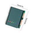 thumbnail image 3 of Chmadoxn Home Office Furniture Coil Notebook Advertisement Business Kraft Paper Convenience Sticker Indexes Sticker Combination Creatives Notebook With Notes Paper notebook, 3 of 6