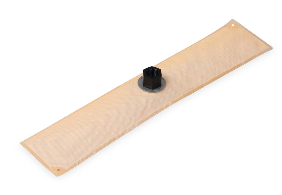 Holley Filtre à Carburant Performance 16-105 HydraMat; Raccord/centré NPT 3/8 Pouce; 15 Pouces X 3 Pouces Rectangle