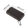 thumbnail image 3 of Edgergery Solar Power Bank Solar Power Bank 10000mAh Portable Power Bank 5ml, 3 of 5