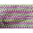 thumbnail image 4 of oneOone Cotton Poplin Fabric Chevron Ikat Print Sewing Fabric BTY 42 Inch Wide, 4 of 4