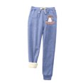 thumbnail image 1 of Womens' Warm Legging plus Size 50% Off on Clearance Printed Leggings With Elastic Drawstring Pockets And Thick Insulation Pants, 1 of 4