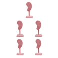 thumbnail image 2 of kurtrusly Earring Display Stand Muti-purpose Ear-Shape Organizer Bedroom Decor Holder pink 5Set, 2 of 6