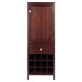 thumbnail image 4 of Brooke Jelly Cupboard Walnut Finish, 4 of 9