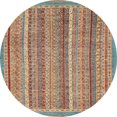 thumbnail image 1 of Ahgly Company Indoor Round Abstract Sand Brown Oriental Area Rugs, 6' Round, 1 of 6