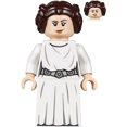 thumbnail image 2 of Lego Star Wars: Princess Leia Minifigure With Blaster Pistol and Purple Cape, 2 of 8