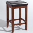 thumbnail image 1 of Bowery Hill 24" Square Counter Stool in Mahogany (Set of 2), 1 of 4