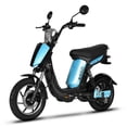 thumbnail image 1 of EMMO Urban Electric Bike - eBike Scooter - 48V Light Weight Removable Battery - Blue - QS Motor, 1 of 10