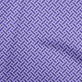 thumbnail image 1 of oneOone Georgette Viscose Indigo Blue Fabric Geometric Craft Projects Decor Fabric Printed by The Yard 42 Inch Wide, 1 of 4