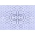 thumbnail image 1 of Ahgly Company Tapis d'Intérieur Rectangulaire Transitionnel Bleu Denim Lavable à la Machine, 4 Pieds x 6 Pieds, 1 of 7