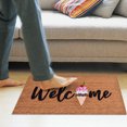 thumbnail image 2 of EARKITY Tapis de Porte d'Été, Tapis de Bienvenue pour Porte d'Entrée, Tapis de Porte d'Été Extérieur, Tapis d'Entrée pour Porte d'Entrée, Tapis de Porte d'Entrée Intérieur Extérieur - Antidérapant, 2 of 5