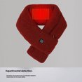 thumbnail image 4 of Womens' Hearting Warming Scarf FashionableWinter Solid Color Smart Heating Massage Scarf For Lovers Usb Electric Heating Neck Protector To Keep Warm, 4 of 4
