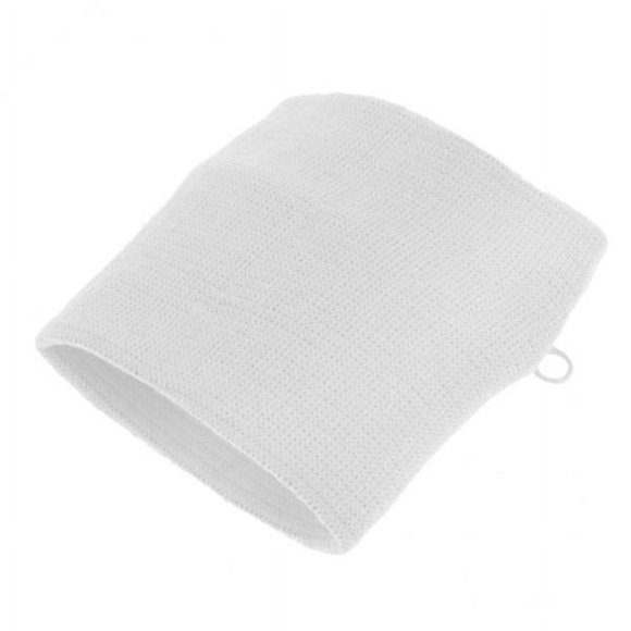 Almencla 5-6pack Outdoor Sports Fitness Wristband Sweatband Wallet Zipper Pocket White 6 Pcs