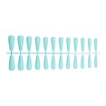 thumbnail image 1 of Fake Nail Set French Style Scratch Resistant Press-on Fingernails Full Cover Removable Trimble Adjustable Manicure Stickers Type 7, 1 of 7